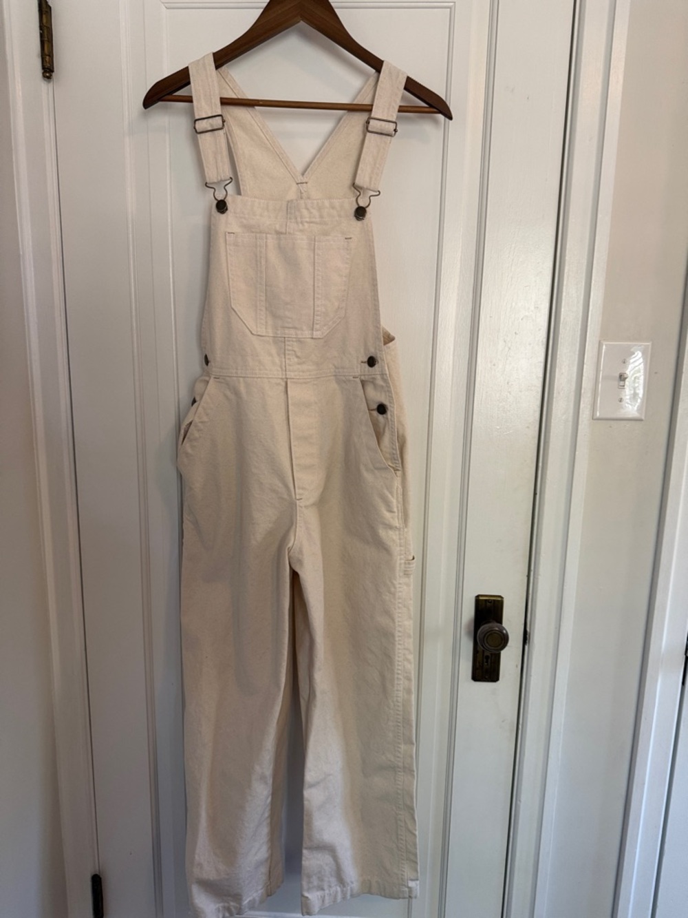 Lykke Wullf  Women's Cream Overalls